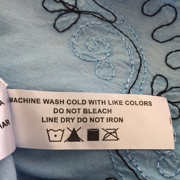 BE L Juniors LightBlue/Navy Romper Adj. Straps - Picture 4 of 5